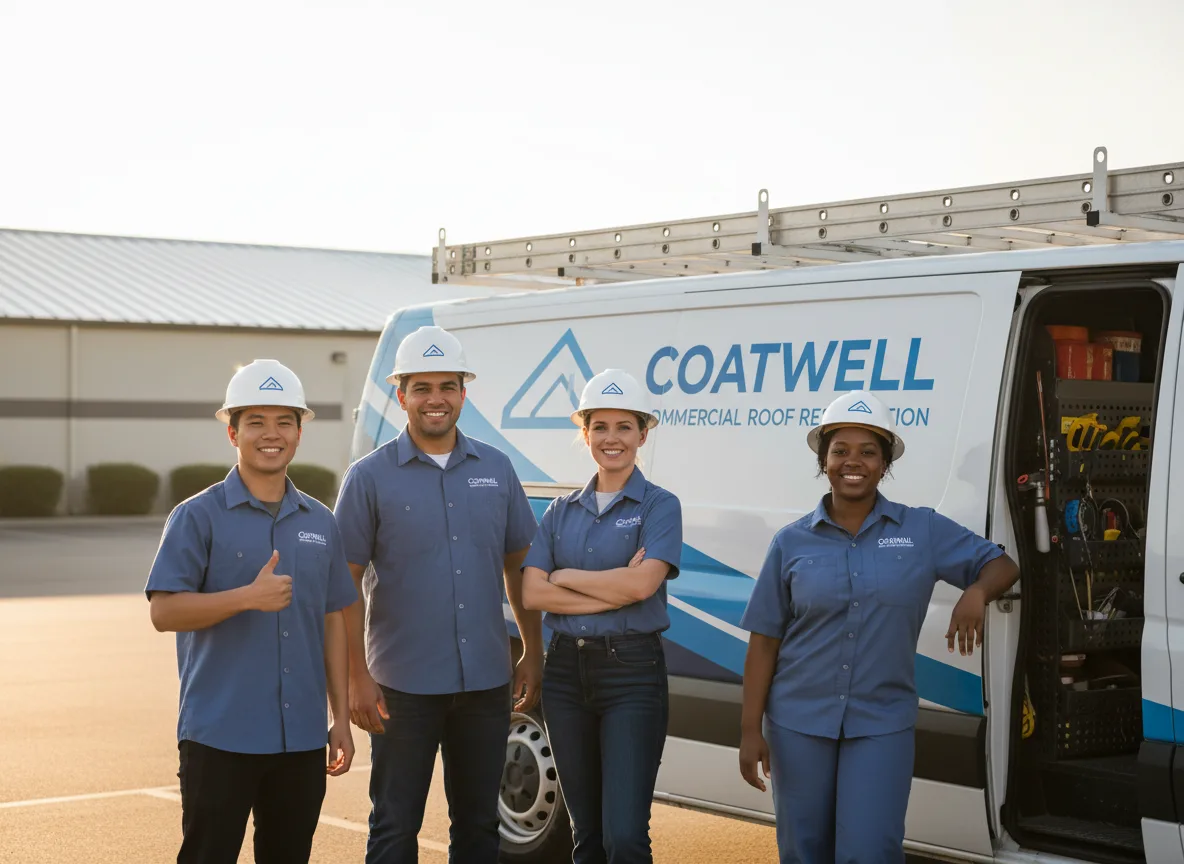 Commercial roof coating company in Leonardville, KS